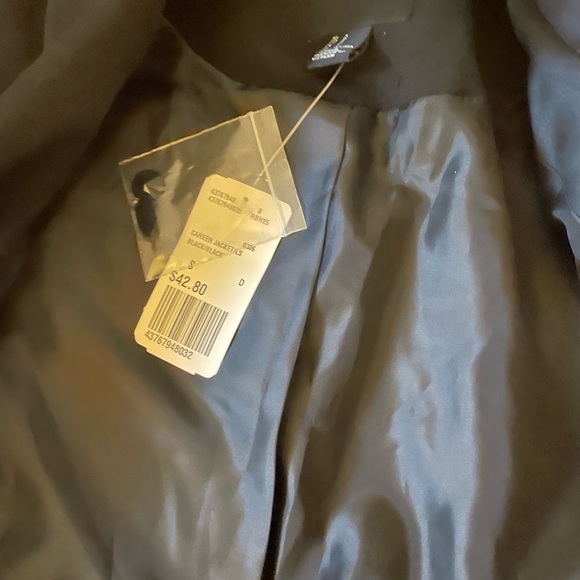 Elegant Black Beaded Blazer forever21 size small - Picture 4 of 5